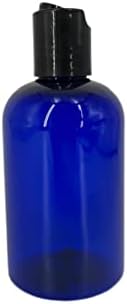 4 גרם בוסטון בוסטון בקבוקי פלסטיק -12 אריזה לבקבוק ריק ניתן למילוי מחדש - BPA בחינם - שמנים אתרים - ארומתרפיה