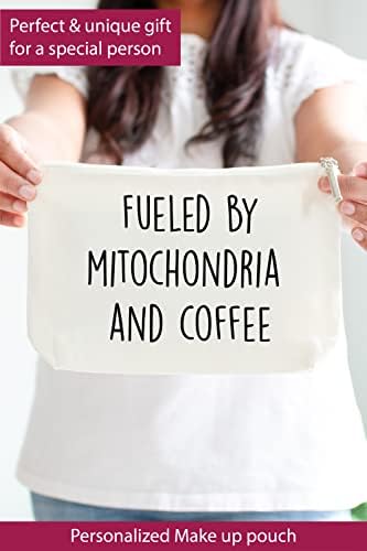 מתנת הביולוגיה המצחיקה של האורן, מתנת סטודנטים למדע, המונעת על ידי מיטוכונדריה ואיפור קפה עבורה