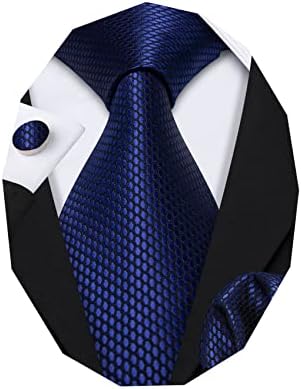 בארי.וואנג קלאסי גברים של קשרי משי עניבה כיס כיכר חפתים סט ארוג מעצב חתונה עסקים