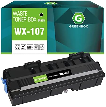 GreenBox תואם WX-107 WX107 פסולת טונר החלפת מיכל לקוניקה WX-107 AAVA0Y1 לקוניקה מינולטה Bizhub