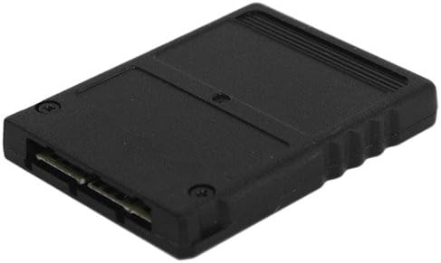 משחק 8 מגה בייט שמור כרטיס זיכרון עבור סוני פלייסטיישן 2 פס2, שחור