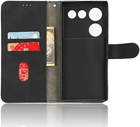 נרתיק מגן התואם למארז ZTE NUBIA Z50 ULTRA, מארז טלפון עור Flip Case PU עם מחזיק כרטיסי אשראי