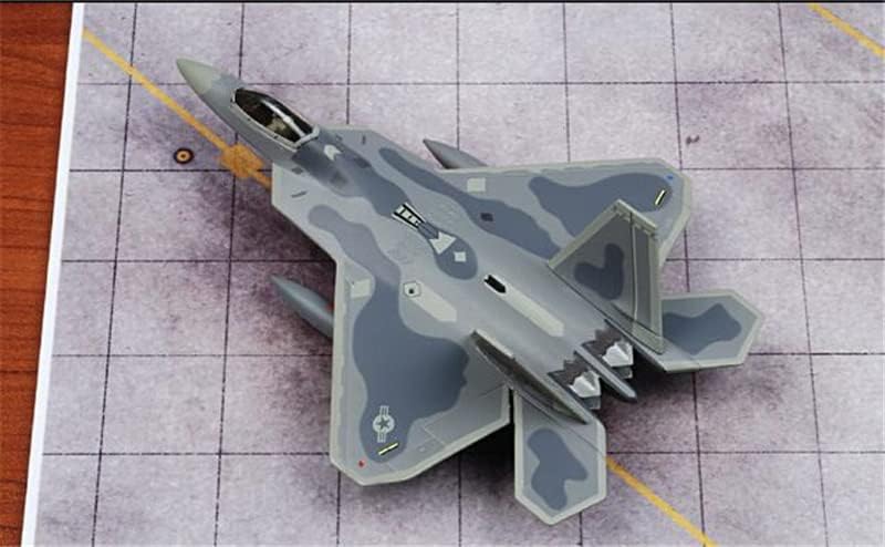 עבור Hogan USAF Lockheed F-22a Raptor 1st OG, 04-4071, Langley AFB, VA 1/200 מטוסי דיאסט דגם שנבנה