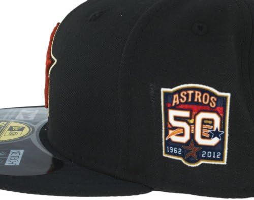 MLB יוסטון אסטרוס אותנטית בשדה 59 עמידה כובע לבנה אדום