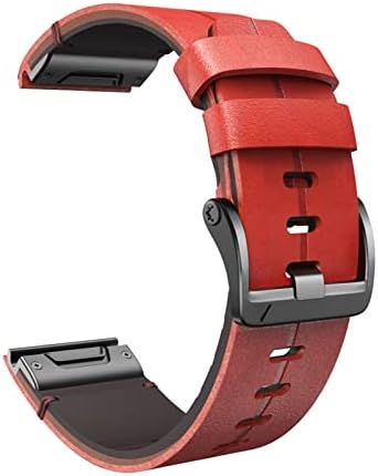 שעון חכם רצועת רצועות עבור גרמין פניקס 6 6 5 5 5 3 שעות ירידה מק1 מהיר שחרור רשמי סגנון אמיתי עור צמיד