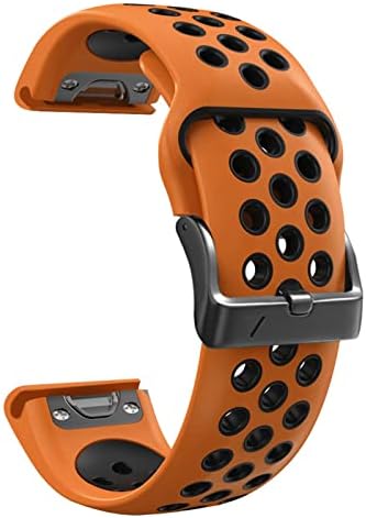 Xjim silicone 26 ממ 22 ממ שחרור מהיר שחרור מהיר שעון עבור Garmin fenix 6 6S 6x Pro 5x 5 5plus 3 HR 935 S60 Watch