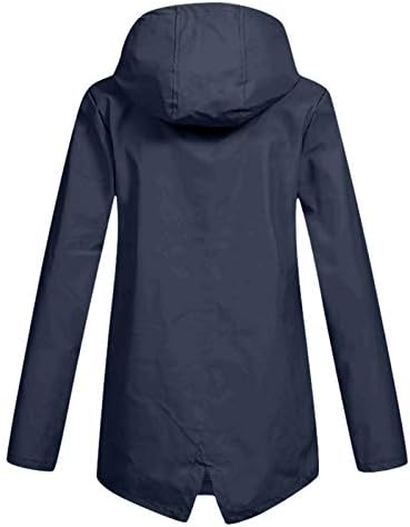 מעילי גשם לנשים 2022 פלוס גודל צבע מוצק פעיל מעיל בגדי ספורט חיצוניים מעיל קפוצ'ון מעלה מעיל תלה