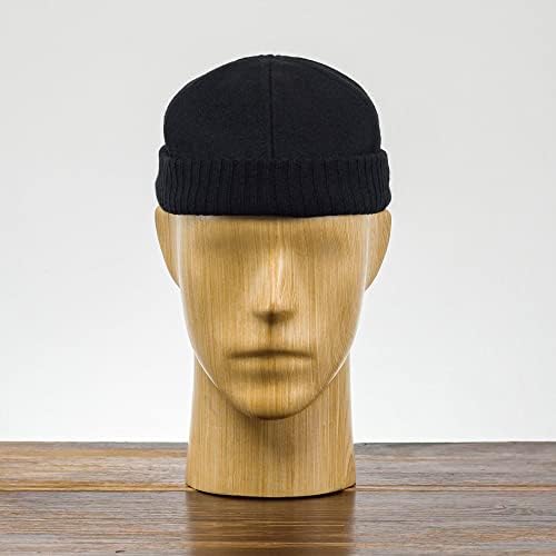 סטרקובסקי חיל הים שעון כובע / צמר כפה לגברים ונשים / חם קלאסי ימאי כובע עם התגודדות