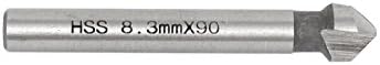 AEXIT HSS 8.3x6 ממ כלי מיוחד 90 מעלות חותך טחינה CHAMFER CUTTER DONTERSINK BITS דגם: 17AS550QO192