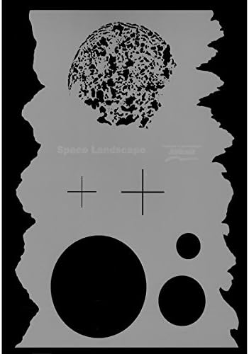 תבנית סטנסיל של Steenbeck Steenbeck תבנית סטנסיל נוף חלל A4. על ידי Spr גם מכונן