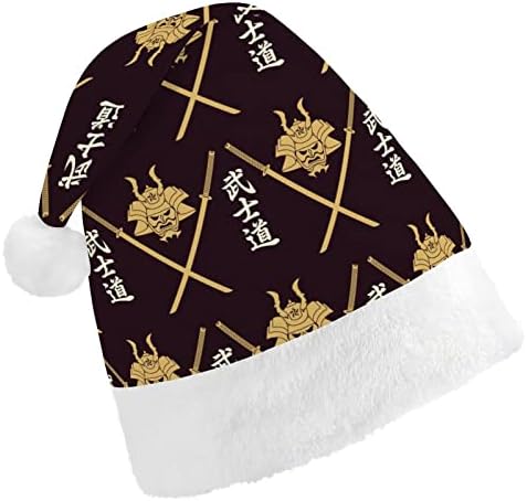 סמוראי חג המולד כובעי בתפזורת מבוגרים כובעי חג המולד כובע לחגים חג המולד ספקי צד