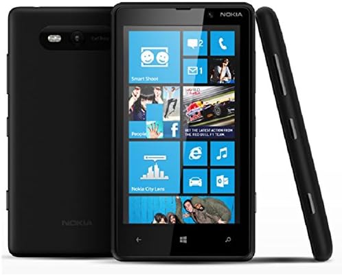Nokia Lumia 820 8GB GSM 4G LTE Windows 8 חכם סמארטפון - שחור - AT&T - אין אחריות