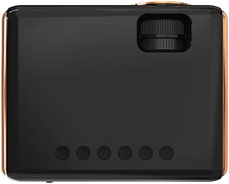 Clgzs מיני מקרן 1920x1080p מקרני רטרו 8000 לומן אנדרואיד iOS חדר שינה חכם טלפון חכם