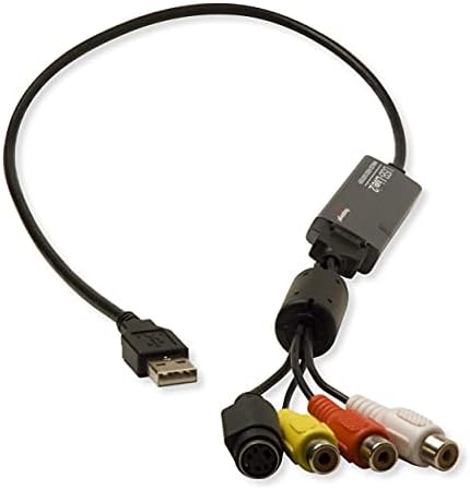 Hauppauge 610 USB-Live 2 אנלוגי דיגיטייזר וידאו ומכשיר לכידת וידאו שחור/לבן
