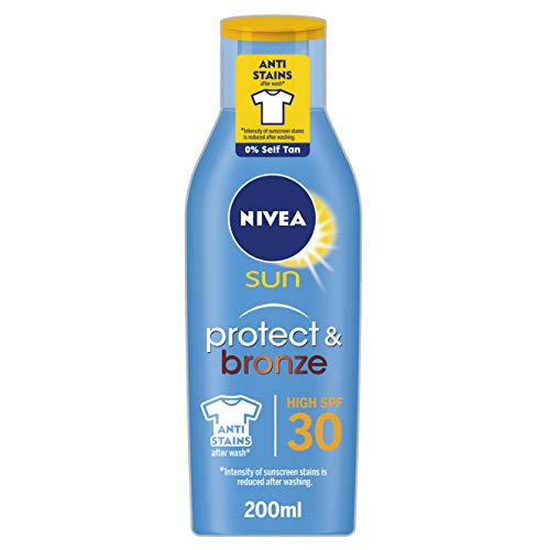 Nivea Sun Protect & Bronze Sun קרם SPF30 200 מל
