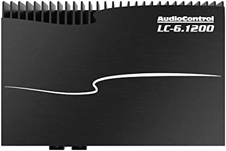 AudioControl LC-6.1200 מגבר רב-ערוצי בעל עוצמה גבוהה עם Accubass עם חיבורים בין 2 ו -4 ערוצים, 17 רגל