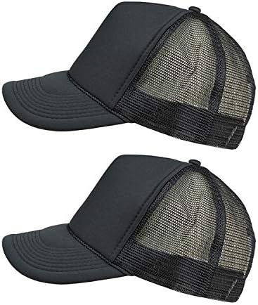 ImpeCgear 2 חבילות כובעי בייסבול של ילד נוער כובעי כובעי רשת