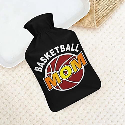אמא כדורסל בקבוק מים חמים עם כיסוי רך שקית מים חמים לרגליים ידניות כתף צוואר חמה יותר