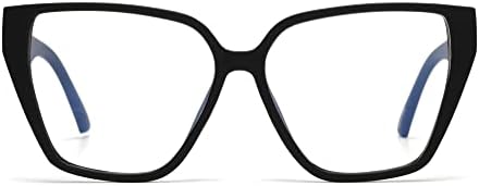 גלינדר כחול אור חוסם משקפיים לנשים גדול מחשב משקפיים להפחית לאמץ את העיניים
