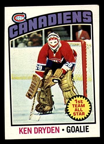 הוקי NHL 1976-77 TOPPS 200 Ken Dryden Ex Canadiens מעולה