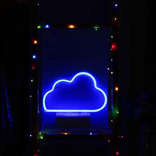 ענן ווגרי אור ענן ניאון ענן אור ענן אסתטי תפאורה לחדר נוער נערות חמות ענן לבן קיר קיר דקורטיבי אור