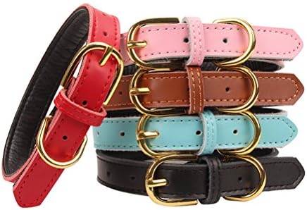 AOLove Basic Classic Classic Clased Collars PET מחמד לחתולים כלבים קטנים