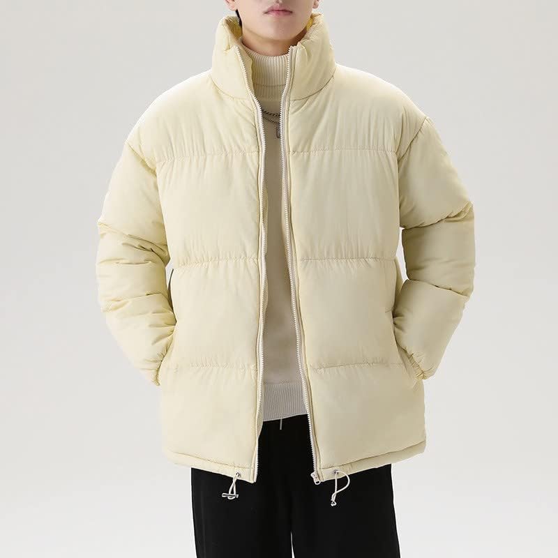 גברים של סתיו וחורף ארוך שרוול עולה אופנה מעילים חמים קל משקל כל התאמה מעילים