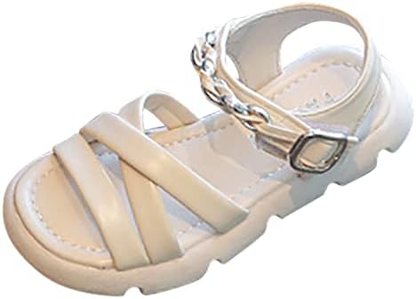 ילדי סנדלי נעלי מפואר סנדלי עבור בנות אופנה מגמת פלטפורמת חוף סנדלי בנות החלקה תינוק נעליים
