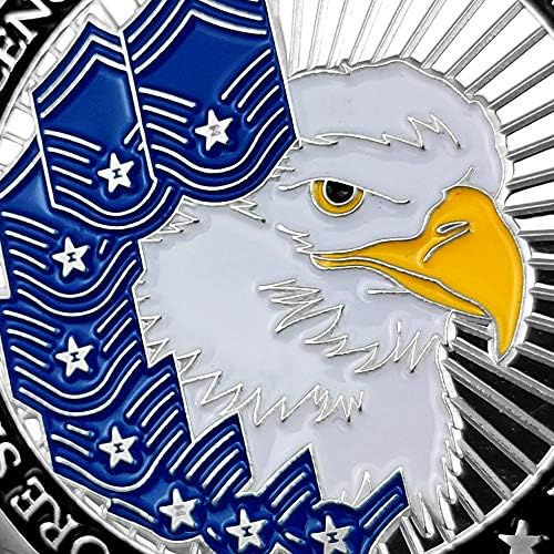 מטבע אתגר של חיל האוויר של ארצות הברית מתנה ותיקה צבאית של Airman Crees