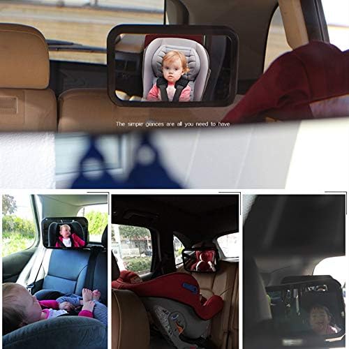 מראה תינוקת לתינוק למראה תינוקת לרכב למכונית אחורית נוף אחורי בטוח בטוח