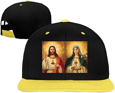ישו ובתולה מרי היפ הופ כובע כובעי כובעי בנות כובעי בייסבול כובע אופניים