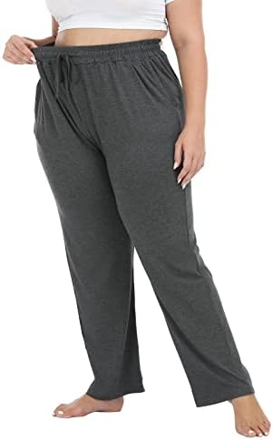 מכנסי טרקלין נוחים של נשים זולות ביותר בגודל פלוס מכנסי טרנינג יוגה פעילים מכנסי טרנינג יוגה פעילים מכנסי אימון