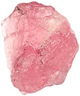 Gemhub 3.00 CT ורוד טורמלין ריפוי טבעי קריסטל אבן חן רופפת לקישוט, ליטוש, ריפוי