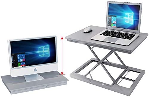שולחן עבודה,גובה מתכוונן צג מעמד מעלית מחשב שולחן מחשב משכים מסך שיפור שולחן העבודה מעלית תצוגת הרכבה-