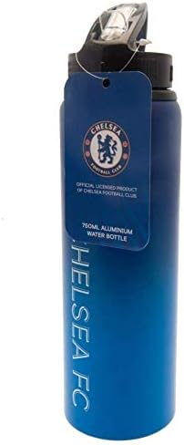 Hy-Pro Chelsea FC אלומיניום משקאות מים משקאות בקבוק דהייה עיצוב XL, כחול, 750 מל, k-rey-ch05894