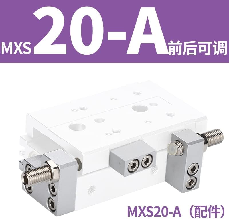 יוזי פנאומטי סדרת MXS מסילה שקופית גליל אוויר MXS20-10 MXS20-20 MXS20-30 MXS20-40 MXS20-50 MXS20-75