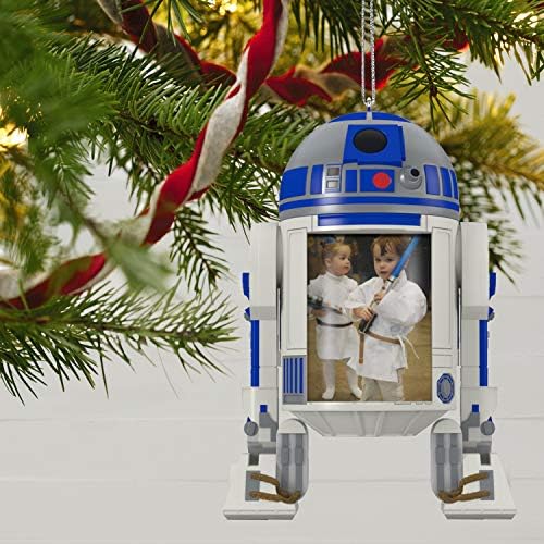 קישוט לחג המולד של Hallmark Keepsake 2020, מלחמת הכוכבים R2-D2 הכוח איתנו מסגרת צילום