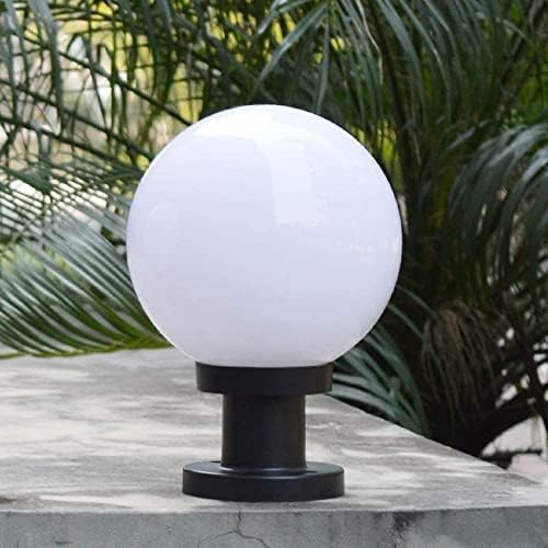אופנה פופולרית בסגנון אמריקאי פשטות אקרילית אילמפה חיצונית מנורה כדור יצירתי IP55 גן מדשאה אטום מים