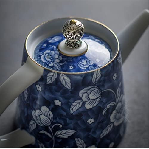 WSSBK כחול -לבן חרסינה קרמיקה קומקום קומקום רטרו קרמיקה סט תה מעשה קומקום סט ציוד ציוד