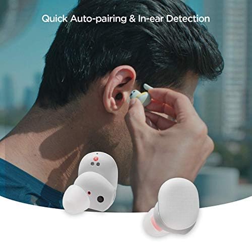 Amazfit Powerbuds True Wireless Bluetooth אוזניות אוזניות באוזניים לאייפון אנדרואיד, אוזניות אטומות