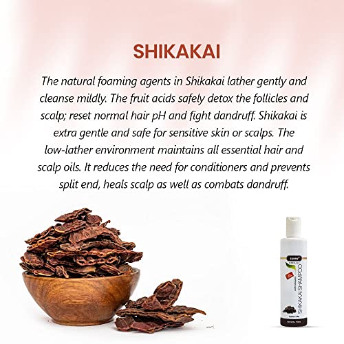Bakson Sunbe Herbals Shikakai Shampoo עם Aloevera - מאת Shopmore01