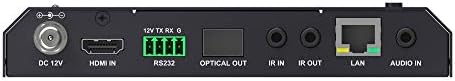 Black Box 4K60 רשת AV מקודד HDCP 2.2, HDMI 2.0, סיבים של 10 גרם