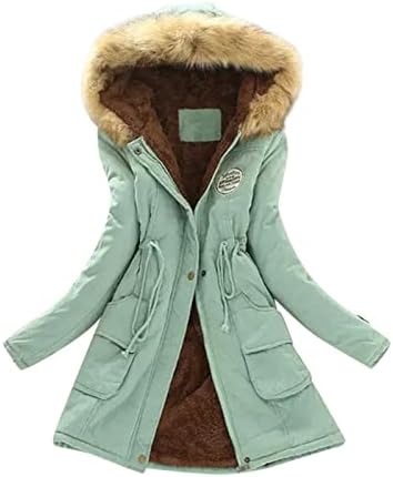 מעיל מעבה מעובה לנשים גודל גודל חורף חורף גודל חם פלוס בגודל אופנה מרופדת מעיל מעיל שלג ברדס.