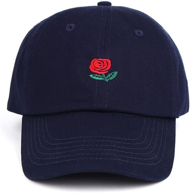 מקלחת כותנה עלה אבא כובע לנשים גברים מתכוונן פרח בייסבול כובע רקמת סנאפבק כובע מעוקל קיץ כובע קש