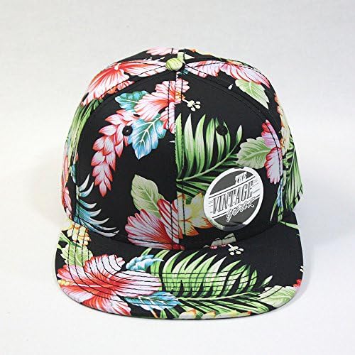 פרימיום פרחוני הוואי כותנה אריג מתכוונן כובעי בייסבול