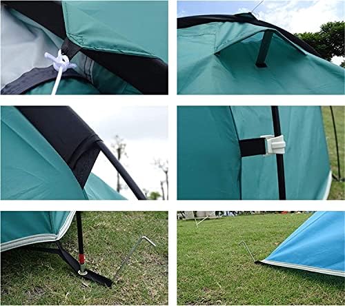 אוהל הייבינג אוהל מנהרות חיצוניות 1 2 אנשים 4 עונה תרמילאים תורמים טיולים נוסעים אטום עמיד למים חוף חוף