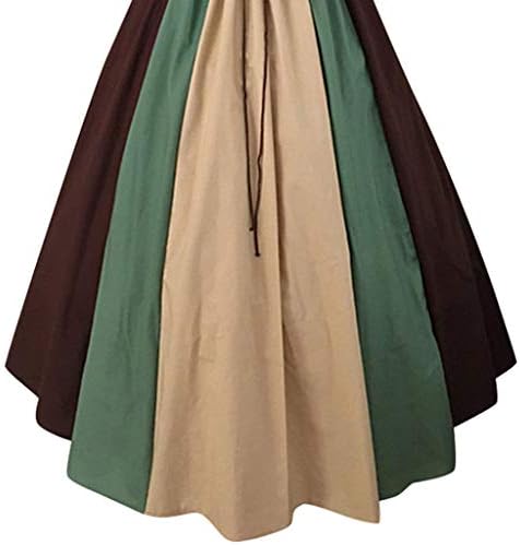 רנסנס שמלת נשים אבוקה שרוול אירי תלבושות שמלת מימי הביניים ויקטוריאני כדור שמלת טלאי מחוך ויקינג שמלות