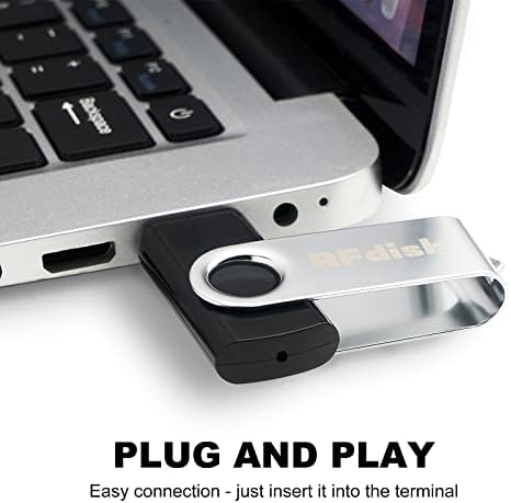 כונן פלאש RFDISK כונן אגודל 32 ג'יגה -בייט 10 חבילה כונן הבזק USB כונן 32 גרם כונן מסתובב כונן USB זיכרון
