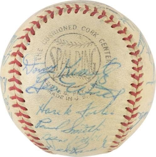 רוברטו קלמנטה 1957 קבוצת פיראטים פיטסבורג חתמה על בייסבול PSA DNA COA - כדורי בייסבול עם חתימה