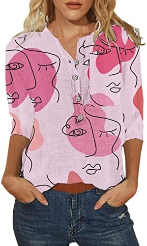 חולצות כושר רופף לנשים חולצות קלות משקל יומי צוואר מרובע גרפי קיץ טרנדי מקרית שרוול קצר